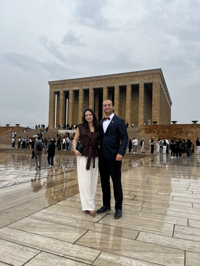 Selen ve Erman Anıtkabir'de